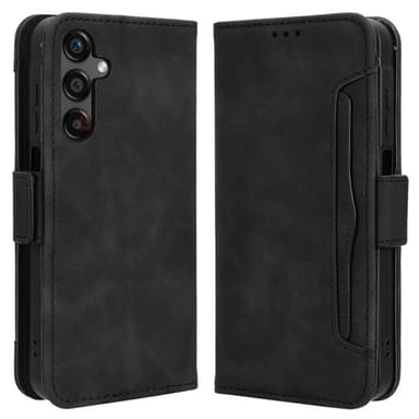 SKALO Samsung A25 5G 6-FACK Plånboksfodral - Svart