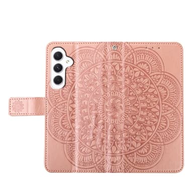 SKALO Samsung A15 5G Mandala Plånboksfodral - Roséguld