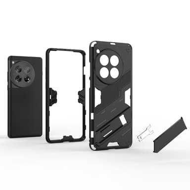 SKALO OnePlus 12 5G Armor Hybrid BIBERCAS Skal - Svart