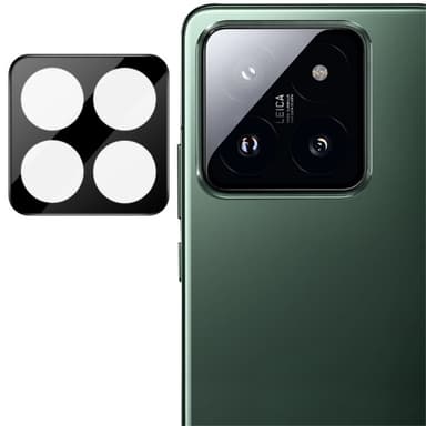 SKALO Xiaomi 14 5G 3D Linsskydd/Kameraskydd Härdat Glas