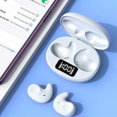 In ear att sova med Sömn Hörlurar Bluetooth Headphones - Svart