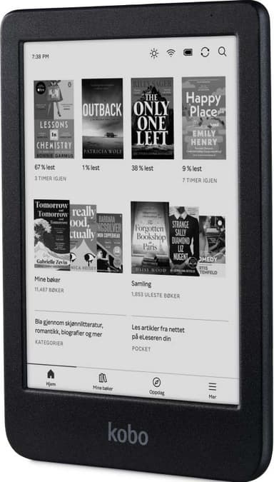 Kobo Clara BW läsplatta 16GB (svart)