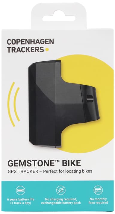 Gemstone Bike GPS-tracker (svart)