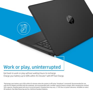 HP Laptop 17 Pentium/4/128 17.3" bärbar dator