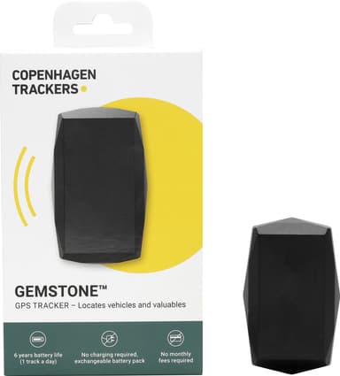 Gemstone GPS-tracker (svart)