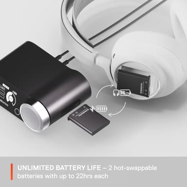 SteelSeries Arctis Nova Pro gamingheadset  (vit)