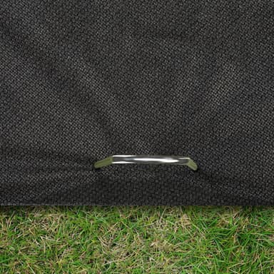 Jordankare 50x Jordspik 150 x 25 x 2,9 mm (silver)