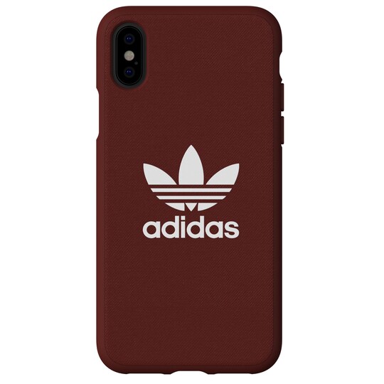 Adidas fodral iPhone X/Xs (rödbrun)