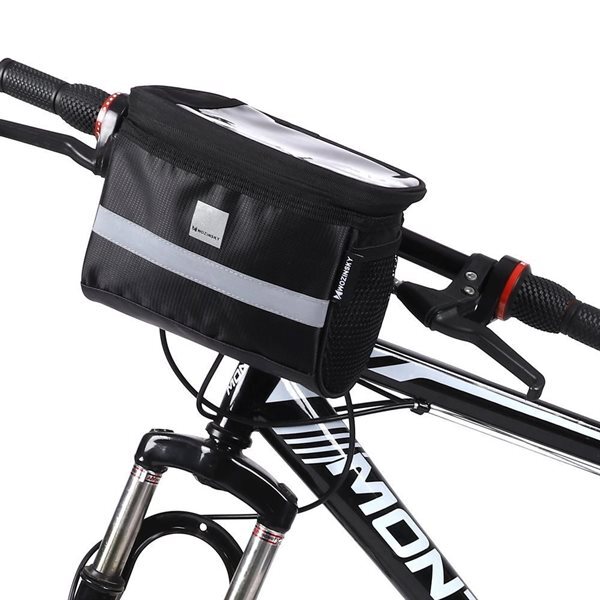 Wozinsky CykelvÃ¤ska med Smartphonefack fÃ¶r styret 2L - Svart