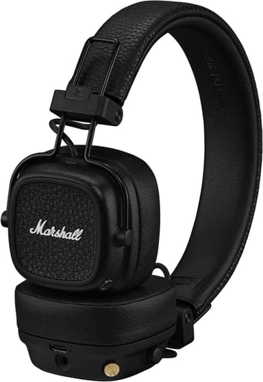 Marshall Major V trådlösa on ear-hörlurar (svarta)