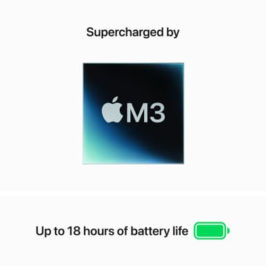 MacBook Air 13 M3 10C GPU/24/512GB (Midnight)