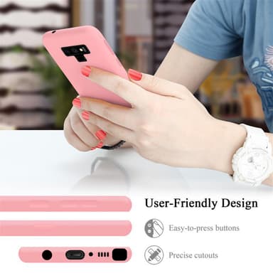 Samsung Galaxy NOTE 9 Skal Fodral Case (Rosa)