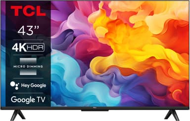 TCL 43" P655 4K LED Smart TV (2024)