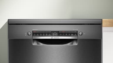Bosch Serie 4 Fristående Diskmaskin SMS4EMC06E (black inox)
