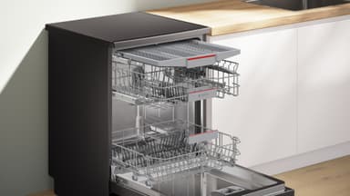Bosch Serie 4 Fristående Diskmaskin SMS4EMC06E (black inox)