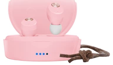Sudio NIVÅ true wireless in-ear hörlurar (rosa)