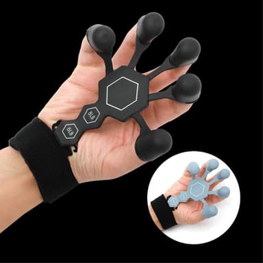 Finger Grip Justerbar Finger Exerciser Grip Strength Trainer