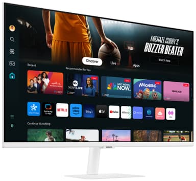 Samsung Smart Monitor M7 32" bildskärm (vit)