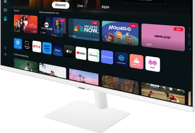 Samsung Smart Monitor M7 32" bildskärm (vit)