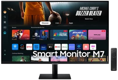 Samsung Smart Monitor M7 32" bildskärm (svart)