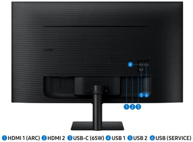 Samsung Smart Monitor M7 32" bildskärm (svart)