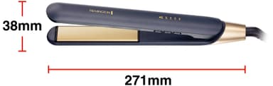 Remington Sapphire Luxe plattång S5805 (blått och guld)