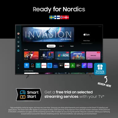 Samsung 55" Q68D 4K QLED Smart TV (2024)
