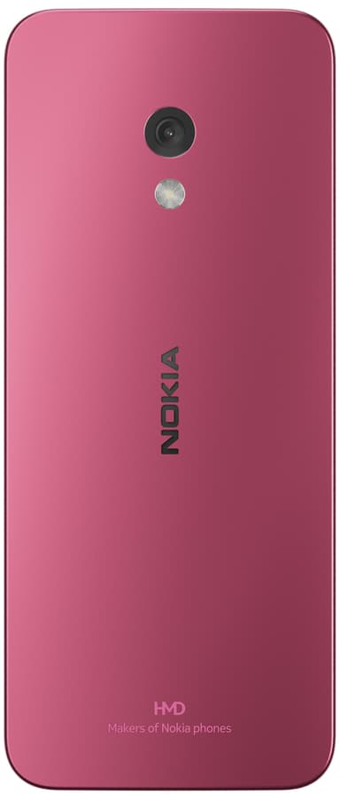 Nokia 225 4G klassisk mobiltelefon (rosa)