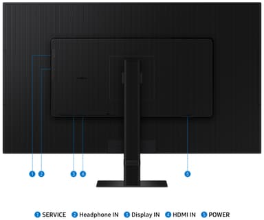 Samsung ViewFinity S7 32" bildskärm (svart)