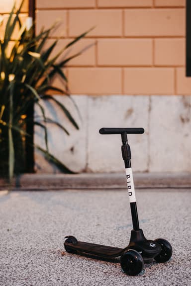 Birdie Glow barnscooter VA00057 (jet black)