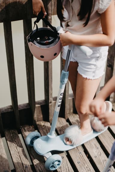 Birdie Glow barnscooter VA00059 (sky blue)