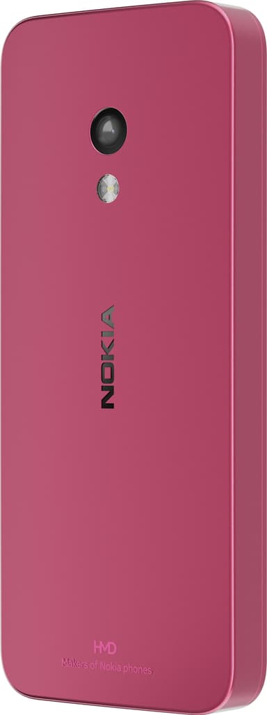 Nokia 225 4G klassisk mobiltelefon (rosa)