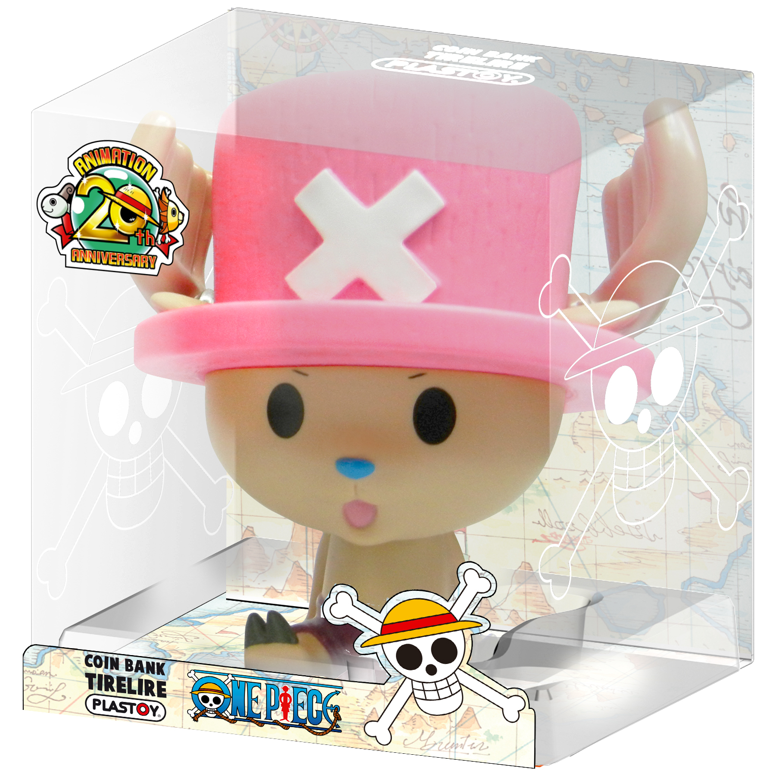 Plastoy Chibi One Piece Chopper sparbössa