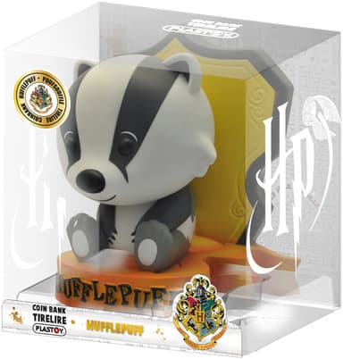 Plastoy Chibi Harry Potter Hufflepuff sparbössa