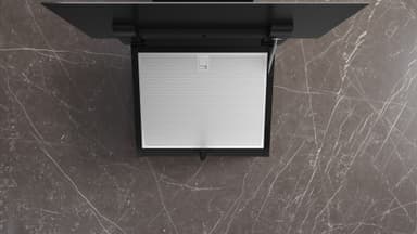 Siemens IQ300 Vägghängd Köksfläkt LC67KFN60 (svart 60 cm)