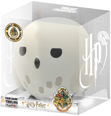 Plastoy Chibi Harry Potter Hedwig sparbössa
