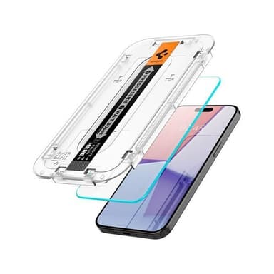Spigen Glas.TR EZ Fit HÃ¤rdat SkÃ¤rmskydd till iPhone 15 Pro