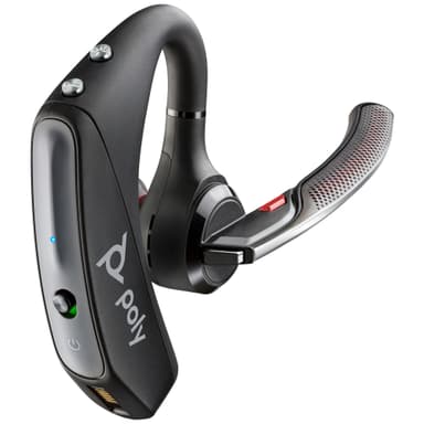 HP Poly Voyager 5220 trådlöst headset med billaddare