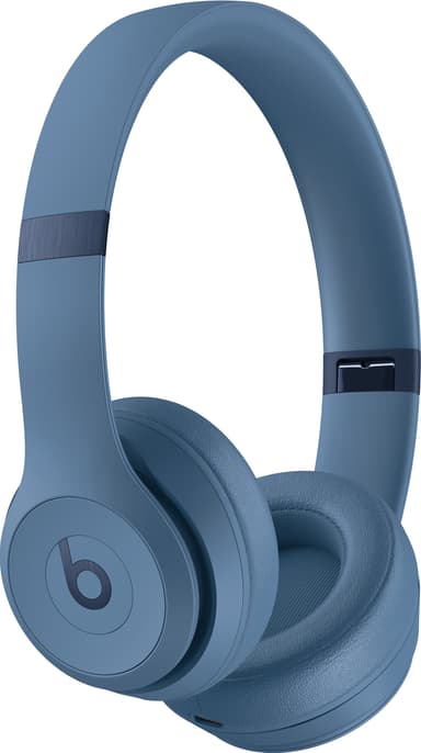 Beats Solo 4 trådlösa on ear-hörlurar (skifferblå)