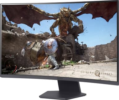 LG UltraGear 32GS60QC 32" välvd bildskärm gaming