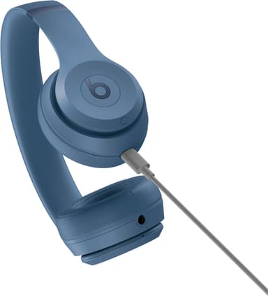 Beats Solo 4 trådlösa on ear-hörlurar (skifferblå)