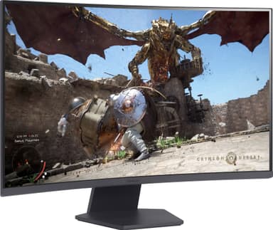 LG UltraGear 32GS60QC 32" välvd bildskärm gaming