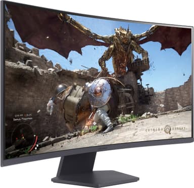 LG UltraGear 32GS60QC 32" välvd bildskärm gaming