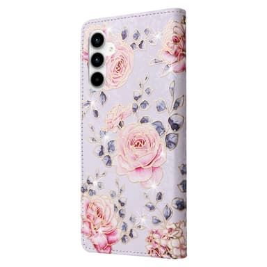 Till Samsung Galaxy A35 Plånboksfodral Blommor