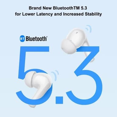 XIAOMI Redmi Buds 4 Active Bluetooth hörlurar Headset - Vit