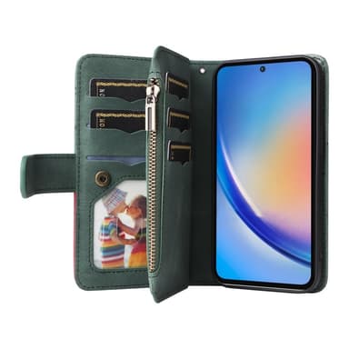 KS Plånboksfodral till Samsung Galaxy A35 - Grön