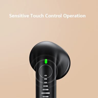 WEKOME Hörlurar Earbuds Bluetooth 5.3 Stereo Earphones - Beige
