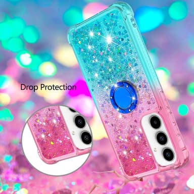 YB Quicksand Series-8 för Samsung Galaxy A35 TPU-skal Glitter