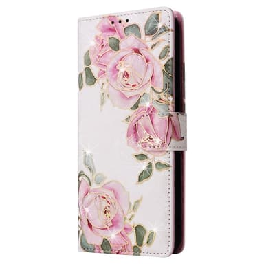 Till Samsung Galaxy A35 Plånboksfodral Blommor