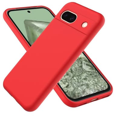 Liquid silikon skal Google Pixel 8a - China Red
